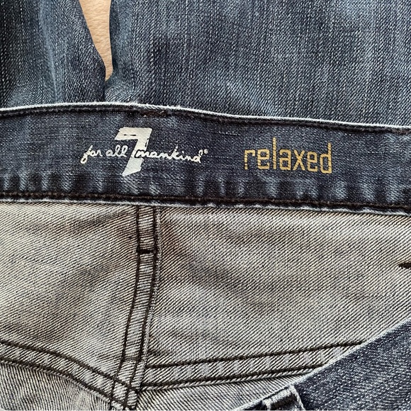 7 for all mankind relaxed jean W38/ L34 - Picture 8 of 14